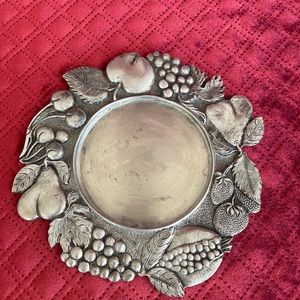 Williams Sonoma Pewter Wine bottle coaster